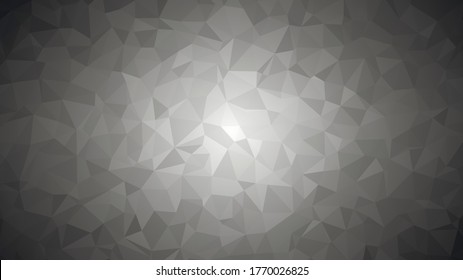 Low poly black background. Modern cool background. Vector illustration.