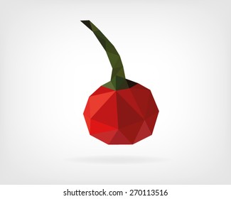 Low Poly Cherry Pepper