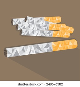  low poly cigarette