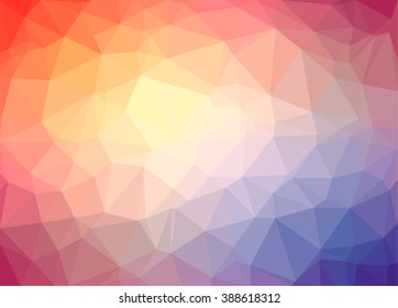 Low poly colorful abstract. triangular style.vector illustration graphic design background template. geometric.