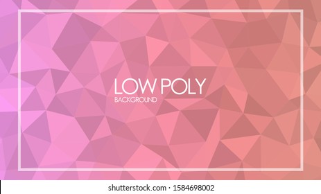 low poly crystal glass rainbow colorful gradient abstract background wallpaper vector graphic design