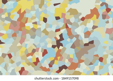 Low-Poly-Kristall-Mosaikhintergrund. Polygondesign-Muster. Abstrakte farbige Illustration