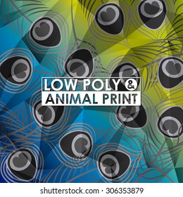 low poly design, vector illustration eps10 graphic 