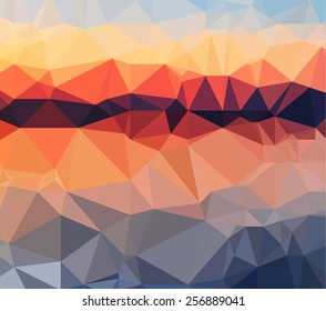 Low Poly geometric abstract backgroud for brochure layout, flyer template, page covers, wallpapers, hipster related stuff and so on .