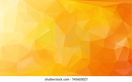 Low Poly Geometric Background Consisting Of Triangles Of Different Sizes And Colors