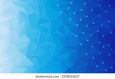 Low poly geometric background. Lower poly backgorund in triangle shape