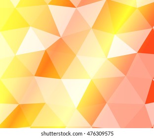 low poly golden background. vector illustration. for your design, banner, business, presentation