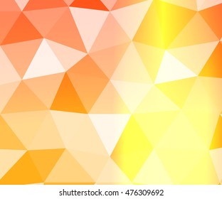 low poly golden background. vector illustration. for your design, banner, business, presentation