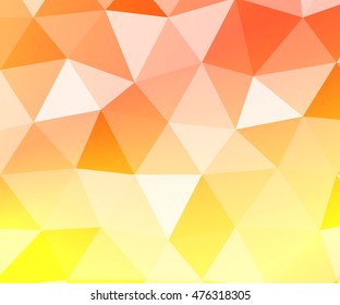 low poly golden background. vector illustration. for your design, banner, business, presentation