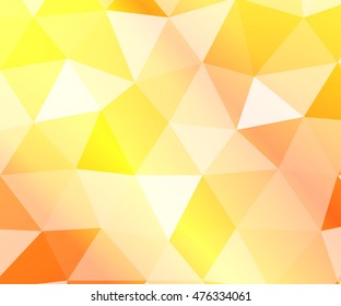 low poly golden background. vector illustration. for your design, banner, business, presentation