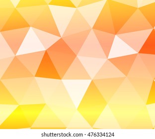 low poly golden background. vector illustration. for your design, banner, business, presentation