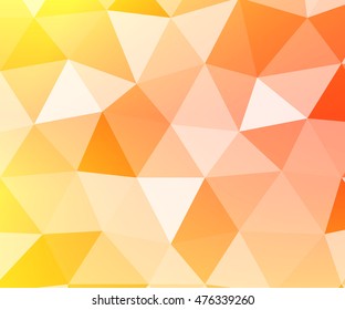 low poly golden background. vector illustration. for your design, banner, business, presentation