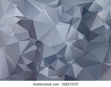 low poly gray background