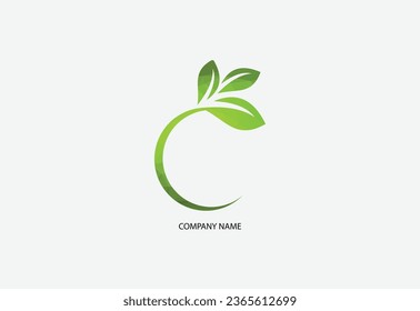  Icono vectorial de la ecología de la hoja verde baja
