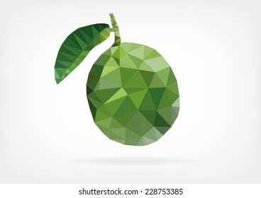 Low Poly Green Lime 