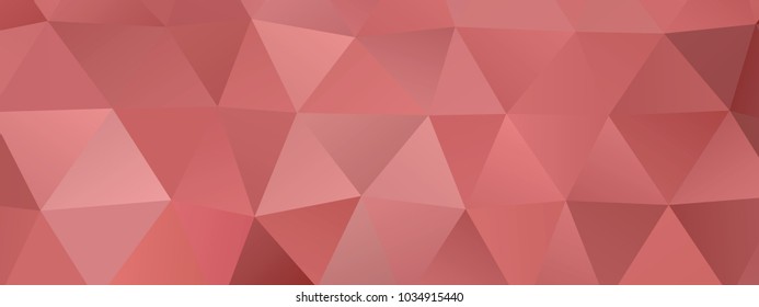 Low poly horizontal mosaic background. Template design, list, front page, brochure layout, banner, idea, cover, print, flyer, book, blank, card, ad, sign, sheet. Copy space. Vector clip art.