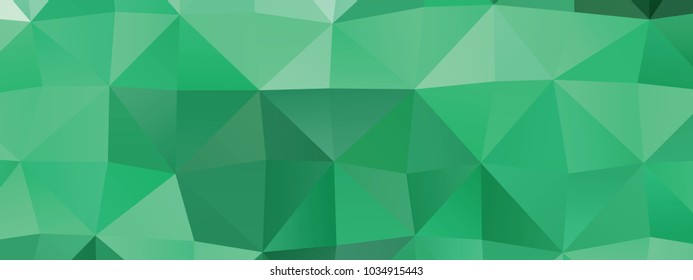 Low poly horizontal mosaic background. Template design, list, front page, brochure layout, banner, idea, cover, print, flyer, book, blank, card, ad, sign, sheet. Copy space. Vector clip art.