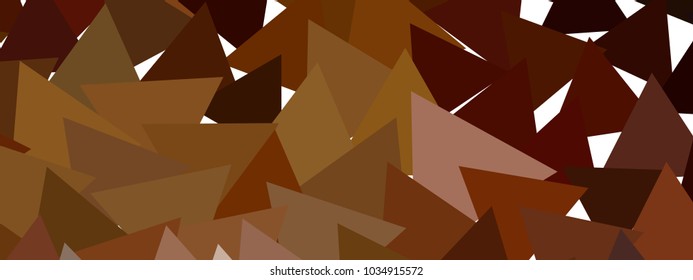 Low poly horizontal mosaic background. Template design, list, front page, brochure layout, banner, idea, cover, print, flyer, book, blank, card, ad, sign, sheet. Copy space. Vector clip art.