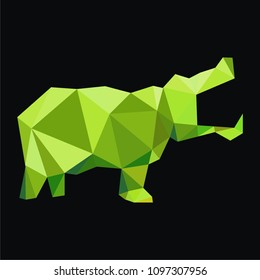 low poly illustration