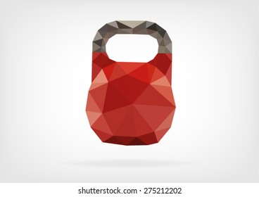 Low Poly Kettlebell