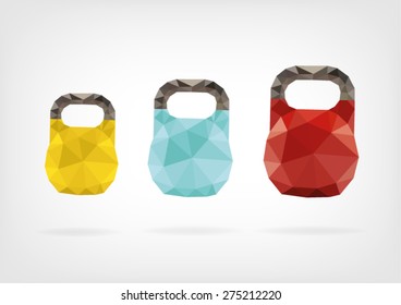 Low Poly Kettlebell