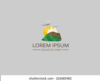 Low poly landscape