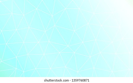 Low poly layout. Decorative design For interior wallpaper, smart design, fashion print. Vector illustration. Creative gradient color.