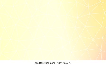 Low poly layout. Decorative design For interior wallpaper, smart design, fashion print. Vector illustration. Creative gradient color.