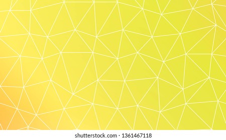 Low poly layout. Decorative design For interior wallpaper, smart design, fashion print. Vector illustration. Creative gradient color.
