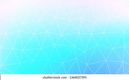 Low poly layout. Decorative design For interior wallpaper, smart design, fashion print. Vector illustration. Creative gradient color.