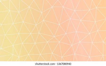 Low poly layout. Decorative design For interior wallpaper, smart design, fashion print. Vector illustration. Creative gradient color.