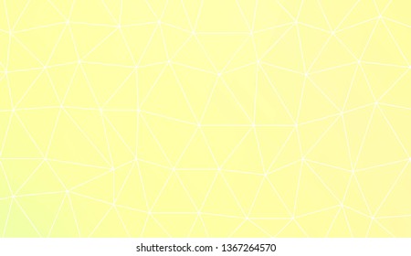 Low poly layout. Decorative design For interior wallpaper, smart design, fashion print. Vector illustration. Creative gradient color.