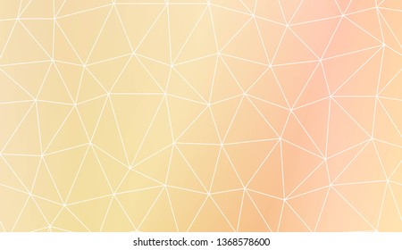 Low poly layout. Decorative design For interior wallpaper, smart design, fashion print. Vector illustration. Creative gradient color.