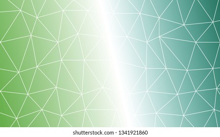 Low poly layout. For modern interior design, fashion print. Vector illustration. Creative gradient color