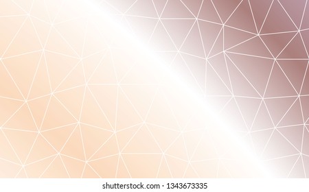 Low poly layout. For modern interior design, fashion print. Vector illustration. Creative gradient color
