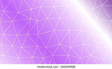 Low poly layout. For your idea, presentation, smart design Vector illustration. Creative gradient color
