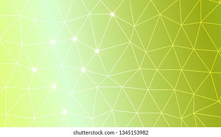 Low poly layout. For your idea, presentation, smart design Vector illustration. Creative gradient color