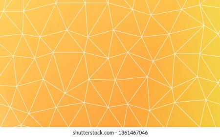Low poly layout. For your idea, presentation, smart design Vector illustration. Creative gradient color