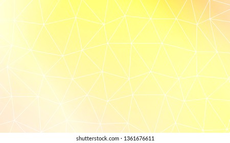 Low poly layout. For your idea, presentation, smart design Vector illustration. Creative gradient color