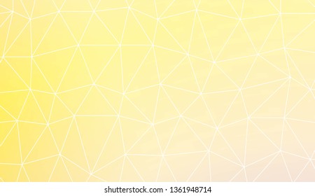 Low poly layout. For your idea, presentation, smart design Vector illustration. Creative gradient color
