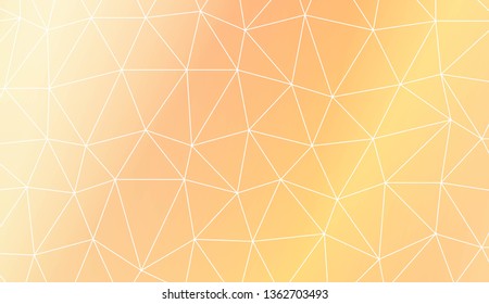 Low poly layout. For your idea, presentation, smart design Vector illustration. Creative gradient color