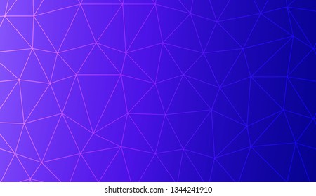 Low poly layout. For your wallpaper, advert, banner, poster. Vector illustration. Creative gradient color.