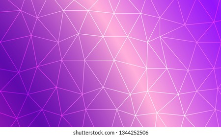 Low poly layout. For your wallpaper, advert, banner, poster. Vector illustration. Creative gradient color.