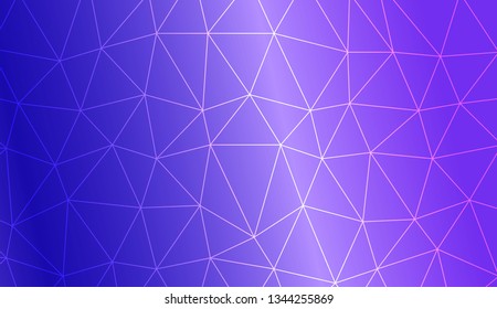 Low poly layout. For your wallpaper, advert, banner, poster. Vector illustration. Creative gradient color.