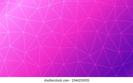 Low poly layout. For your wallpaper, advert, banner, poster. Vector illustration. Creative gradient color.