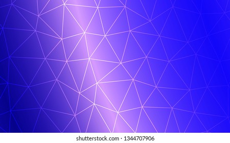Low poly layout. For your wallpaper, advert, banner, poster. Vector illustration. Creative gradient color.