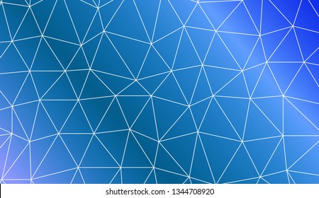 Low poly layout. For your wallpaper, advert, banner, poster. Vector illustration. Creative gradient color.