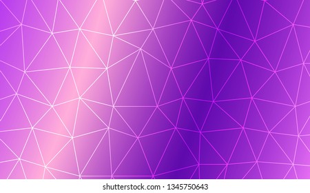 Low poly layout. For your wallpaper, advert, banner, poster. Vector illustration. Creative gradient color.