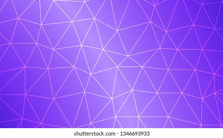 Low poly layout. For your wallpaper, advert, banner, poster. Vector illustration. Creative gradient color.