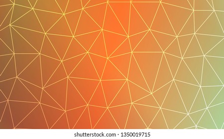 Low poly layout. For your wallpaper, advert, banner, poster. Vector illustration. Light Gradient Abstract Background